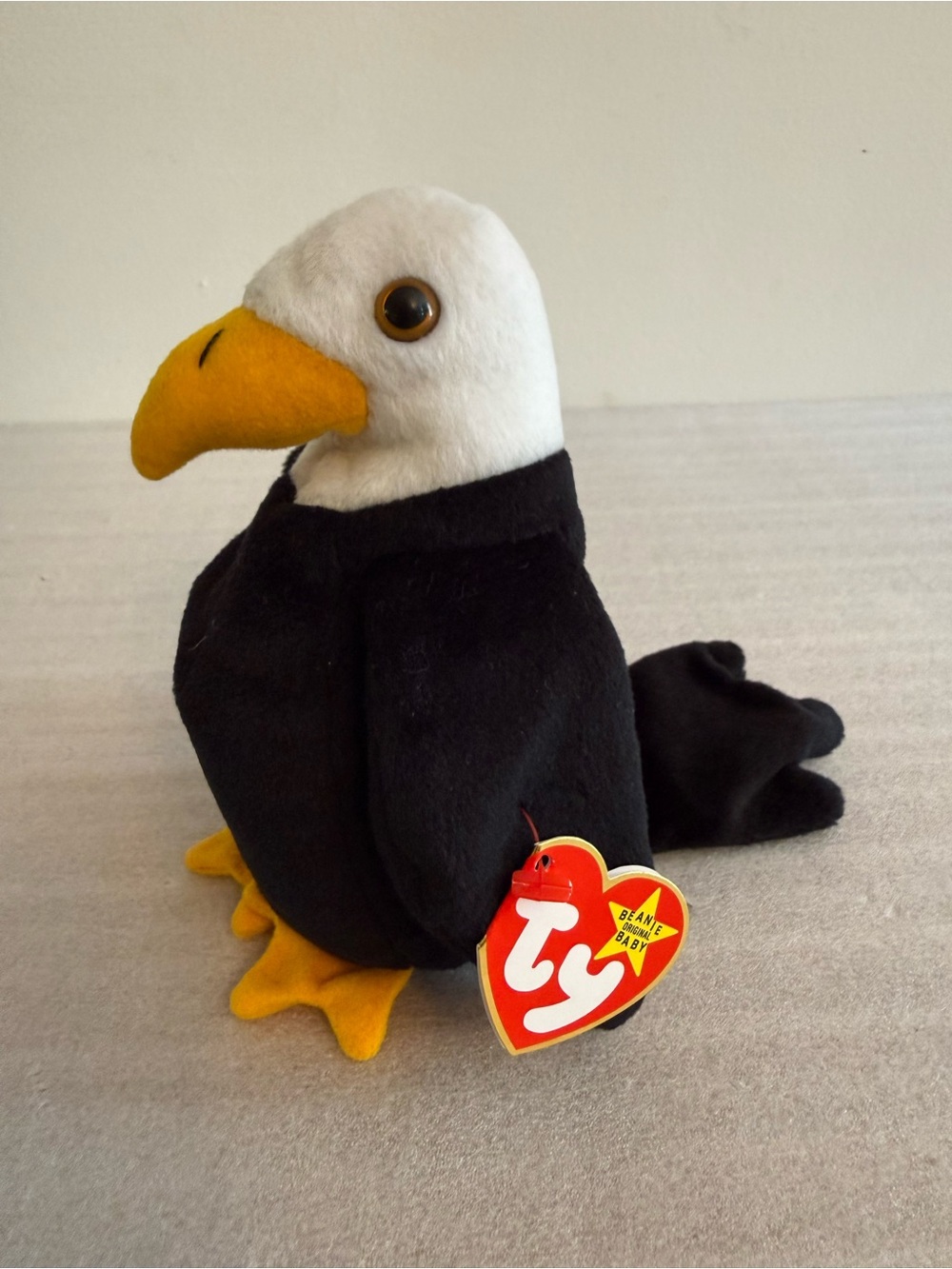 1996 TY Beanie Baby “Baldy” the Eagle